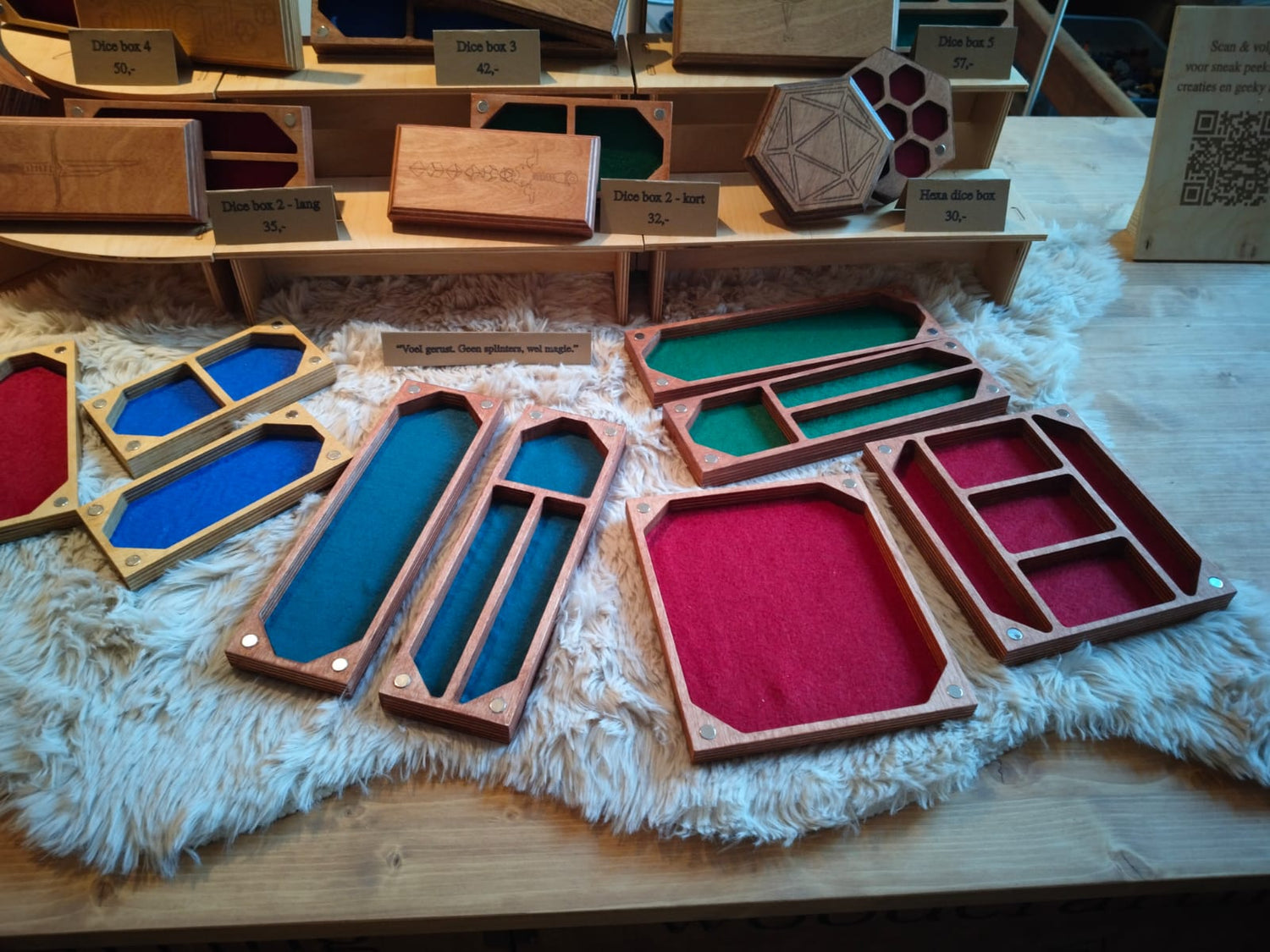 Dice boxes & trays – Aybara Woodcrafting