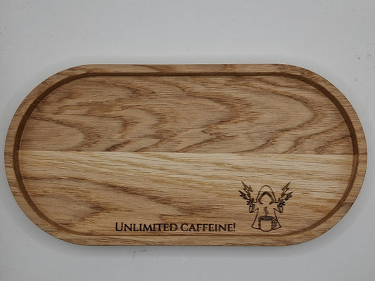 Koffie & Thee-plank – Unlimited Caffeine! (S)