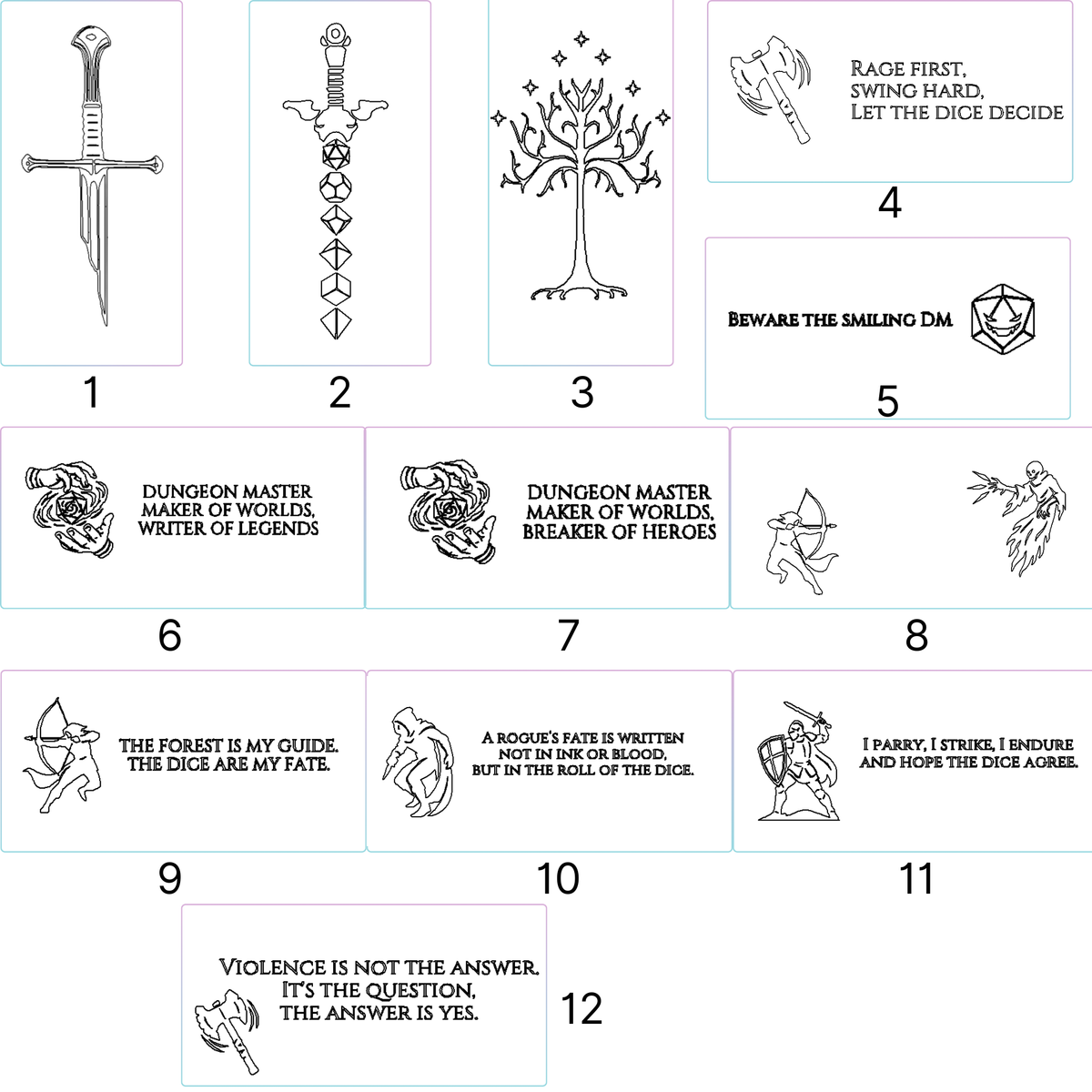 Travel Box (2 dice sets) - Classic