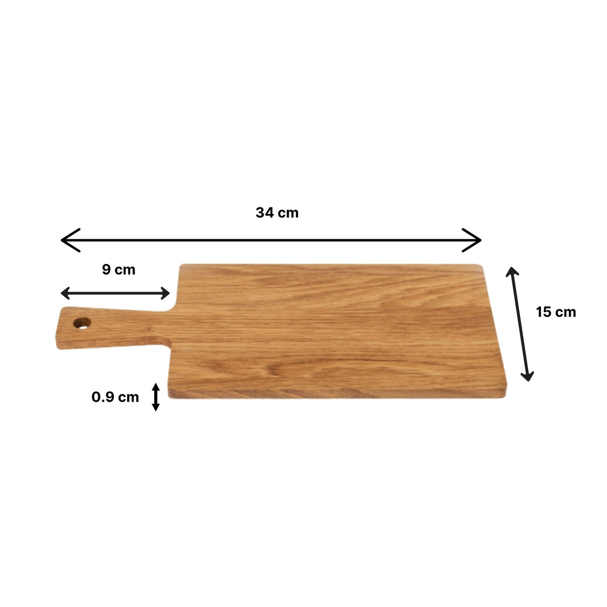 Tapasplank eik (medium) – persoonlijk gegraveerd