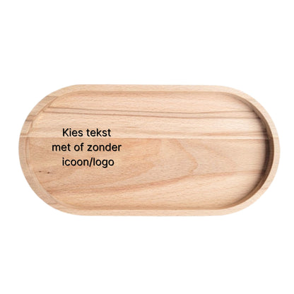 Serveerplank beuk (small) – persoonlijk gegraveerd