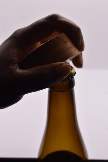 Viking Flesopener (rond) in massief iep – Vegvísir gravure