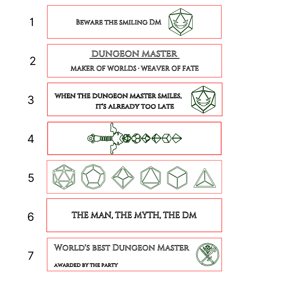 Pocket Box (1 dice set) - Classic
