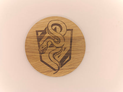 Magische onderzetter - set van 4 huizen