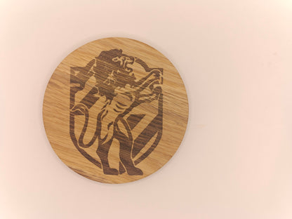 Magische onderzetter - set van 4 huizen