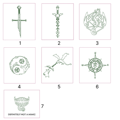 Relic Box (4 dice sets) - Special