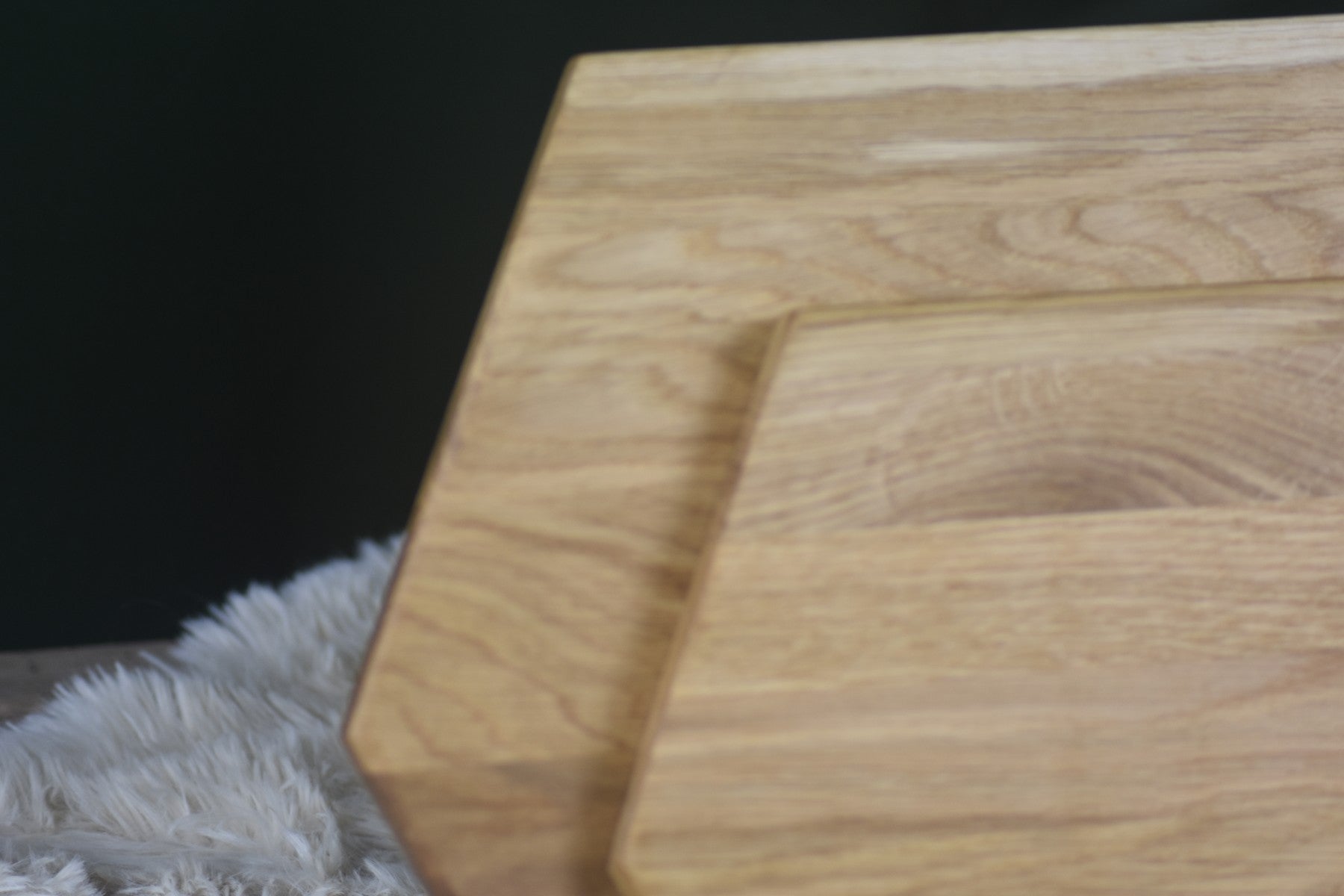 Handgemaakte eiken snijplanken set, food-safe afgewerkt