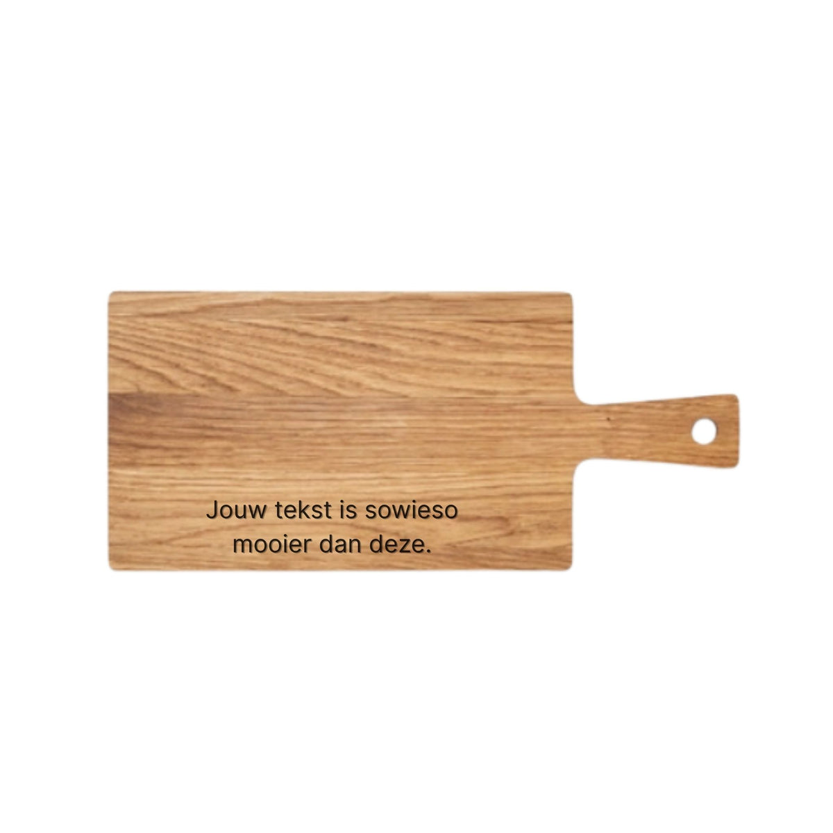 Tapasplank eik (medium) – persoonlijk gegraveerd