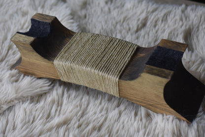 Houten lightsaber display – handgemaakt