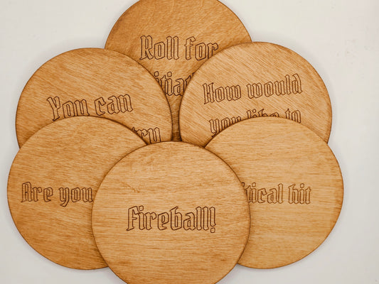 D&D Onderzetters – Mix & Match Set (4 of 6)