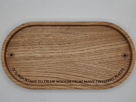 Koffie & Thee-plank – Wisdom in different places (S)